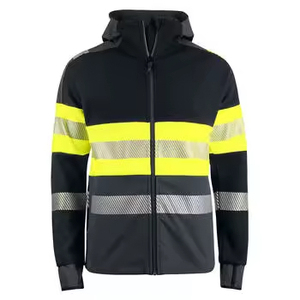 Chaqueta Impermeable, Transpirable y Ligera con Capucha de Seda, Parches Reflectantes de Alta Visibilidad en la Parte Delantera, para Invierno, Tallas Grandes, Unisex - Product Image 3
