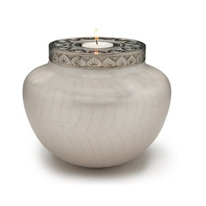 Urna Funeraria de Latón de Alta Calidad, Color Personalizado con Grabado de Grano de Trigo Dorado o Árbol de la Vida, Latón Macizo - Product Image 5