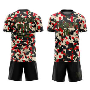 Uniforme de fútbol en blanco de estilo único, uniforme de fútbol de poliéster 100% para hombres, camiseta de fútbol, uniforme de fútbol, Conjunto de camiseta de fútbol - Product Image 1