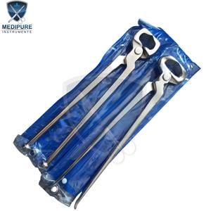 Pince à sabots professionnelle en acier inoxydable, outil vétérinaire pour le taillage des parois des sabots de cheval, coupe-sabots - Product Image 6