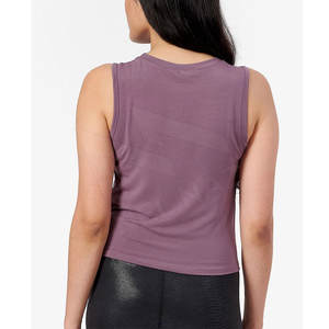 Séchage rapide Gym Fitness Sport course femmes entraînement débardeurs pour dames/Logo personnalisé meilleur grande taille femmes débardeur - Product Image 2