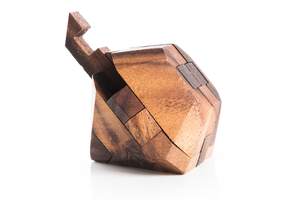 Artistic <b>Wooden</b> Geometric Brain Puzzle <b>Toy</b> For Smart Thinking Focus Building And Creative Indoor Play From India - Product Image 5