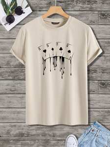 T-Shirt Homme Meilleure Vente à Manches Courtes Imprimé Logo Personnalisé en Tissu Tricoté 100 % Coton Fabriqué au Bangladesh - Product Image 2