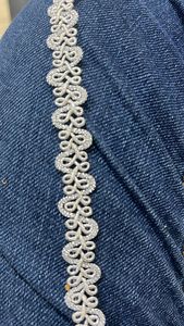 Encaje trenzado dorado Trim Border Bordado Encaje Ofertas en venta al por mayor - Product Image 3