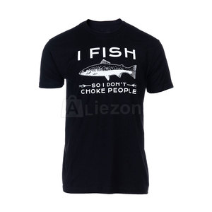T-shirt de pêche de performance pour hommes T-shirt de pêche personnalisé en tissu à séchage rapide pour l'extérieur et le sport - Product Image 1