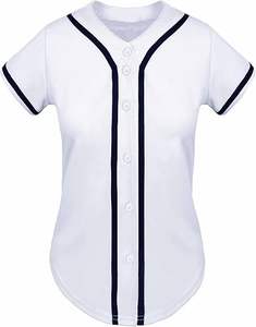 Custom Designed <b>White</b> Women's Baseball Crop Top Youth Baseball Jersey <b>T</b>-<b>Shirt</b> Softball Wear Crop Top for Woman - Product Image 1