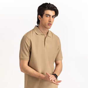 Nardon Apparel Hombres de talla grande 100% algodón estampado Anti-Pilling Casual manga corta para camisa de alta calidad de punto azul real - Product Image 5