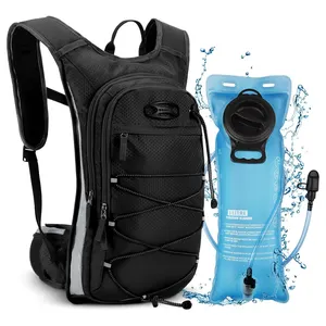 Mochila de hidratación NPOT 3L, mochila de agua aislada, mochila de senderismo con vejiga de agua, mochila de vejiga de agua para senderismo