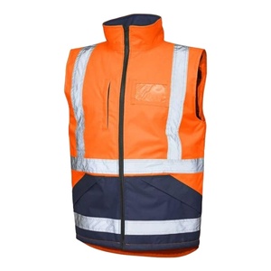 เสื้อแจ็คเก็ตกันหนาวแบบ2โทนสี Hi VIS ความปลอดภัยความปลอดภัยความปลอดภัยสูง - Product Image 1