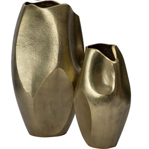 Florero de planta de oro y florero de diseño mejor para la decoración del hogar personalizado hecho a mano mejor decoración interior y diseño hecho a mano - Product Image 3