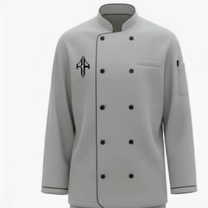 Uniforme de Hotel para Hombre de Manga Larga, Corte Regular, Estampado Digital en Color Sólido de Alta Calidad 2026, Poliéster/Algodón, por RIVIAN ATLANTIC - Product Image 3