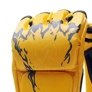 Gants de MMA en cuir de qualité supérieure, logo personnalisé, respirants, confortables, légers, haute qualité, SILVER SEA SPORTS - Product Image 5