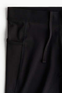 Collants courts de course noirs à la mode, élégants et à la mode avec imprimé réfléchissant et propre logo pour hommes Collants de confort personnalisés - Product Image 5