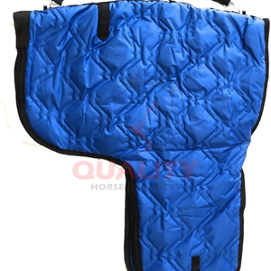 Sac de transport de selle Western prêt à voyager avec poignées rembourrées en tissu résistant à l'eau et coutures renforcées pour le voyage de selle - Product Image 5