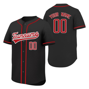 Listo para enviar Camisetas de béisbol transpirables para hombres Nuevas camisetas de béisbol Uniforme de béisbol Camisas y camisetas con impresión digital - Product Image 4