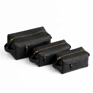 Premium Leather <b>Travel</b> <b>for</b> Organizer <b>Bag</b> with Zipper Closure Water-Resistant & Large Capacity <b>for</b> Business Use - Product Image 1