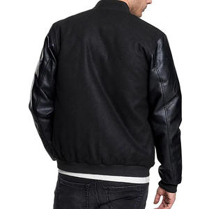 Nouvelle veste de style streetwear pour hommes, en tissu 100% laine, veste de style streetwear élégante - Product Image 3