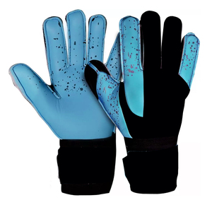 Gants de gardien de but de football en cuir personnalisés ODM OEM de haute qualité 7.5MM gants d'entraînement à forte adhérence pour adultes et enfants - Product Image 3