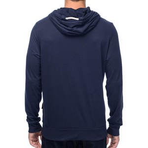 Nouveauté 2026, sweat à capuche décontracté en coton pour le printemps et l'automne, avec peinture de lettres personnalisée, vente en gros de sweats à capuche unis pour hommes - Product Image 2