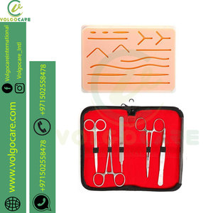 Ensemble complet de formation à la suture pour étudiants en médecine et professionnels apprenant des compétences chirurgicales kit de suture, instrument médical - Product Image 6