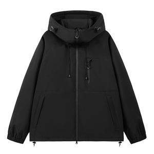 "Chaqueta polar cálida para hombre con interior suave y Capucha ajustable Perfecta para senderismo, escalada y días fríos" - Product Image 5