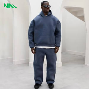 Conjunto Deportivo de Lujo para Hombre, Personalizado, Ecológico, 100% Algodón, 220 GSM, Sudadera con Capucha de Felpa Gruesa y Pantalones Jogger - Product Image 5