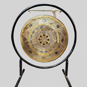 Gong Hecho a Mano de Onda Profunda para Terapia de Sonido Oraciones Religiosas Yoga Meditación a Precio Mayorista para Prácticas Espirituales - Product Image 5