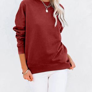 Sweat-shirt femme imprimé graphique pull premium tissu brossé ourlet côtelé manches longues couture durable pièce de mode décontractée - Product Image 3