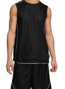 Uniformes de Baloncesto Personalizados, Sublimados, para Entrenamiento Masculino, con Logotipo Personalizado, Camiseta sin Mangas y Pantalones Cortos, Conjunto Deportivo con MOQ Bajo - Product Image 3