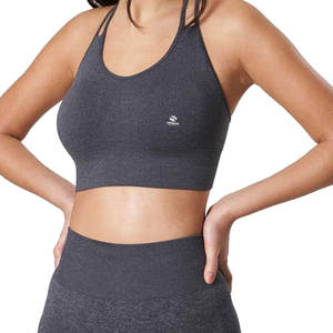 Ensembles deux pièces d'entraînement pour femmes Ensembles de leggings taille haute Vêtements de sport Ensemble assorti Leggings et sangles croisées Sports Br - Product Image 4