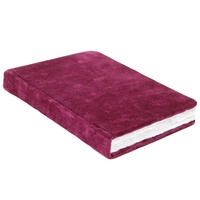 Cuaderno de Tapa Dura NEW ERA NEO-VELVET con Cubierta de Tela de Terciopelo de Algodón, Diario, Libro de Bocetos, Borde Desflecado, Sin Madera, Hecho a Mano