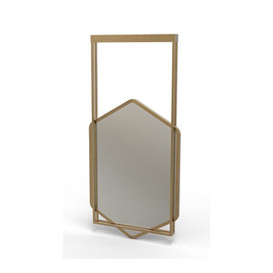 Modern Minimalist <b>Silver</b> Round Wall <b>Mirror</b> Eco-Friendly Lightweight Handmade Home Decor for Wedding Living Foyer Entryway - Product Image 2