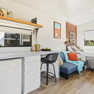 Casa Móvil Compacta, Contenedor de Madera para Oficina o Hogar, para Apartamento u Hotel, Hecha de Panel Sándwich - Product Image 6