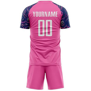Uniforme de football Nom de l'équipe personnalisé Maillot et shorts de football de sport imprimés par sublimation - Product Image 2