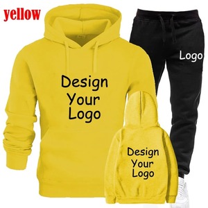 เสื้อสูทมีฮู้ดโลโก้ผู้ชายสำหรับผู้หญิงเสื้อวอร์มแบบสวมหัวทรงหลวมแฟชั่นลำลอง - Product Image 1