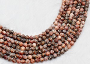 Anshul Impex - Cuentas Redondas de Jaspe Piel de Leopardo de 8 mm, Piedras Preciosas Naturales para Sanación - Product Image 6