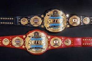 เข็มขัดแชมป์พรีเมี่ยมแบบกำหนดเองสำหรับ Jiu-Jitsu MMA Boxing-สง่างามทนทานสำหรับกีฬารูปแบบต่างๆรวมถึงเทควันโดยูโดคาราเต้ - Product Image 2