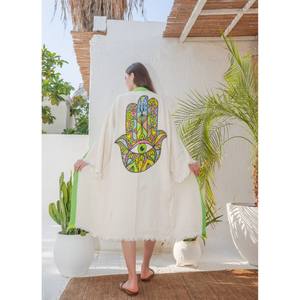 Kimono Largo para Mujer, Elegante, Fluido, Abierto por Delante, Diseñado para Capas Cómodas y Moda Diaria Moderna - Product Image 5