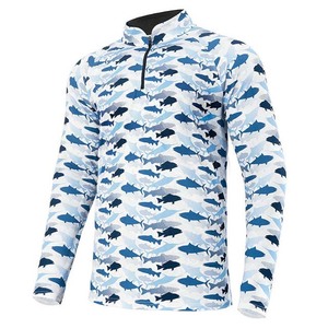Chemises de pêche personnalisées de qualité supérieure, design haut de gamme, sublimées, imperméables, protection UV, séchage rapide - Product Image 6