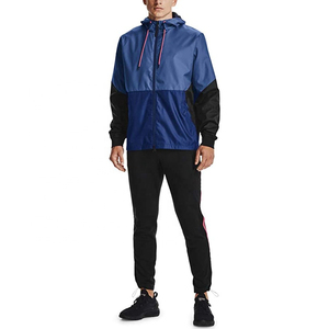Chaqueta cortavientos de alta exigencia para hombre, diseño con capucha, los mejores servicios OEM, chaqueta ligera impermeable para correr al aire libre para adultos - Product Image 5