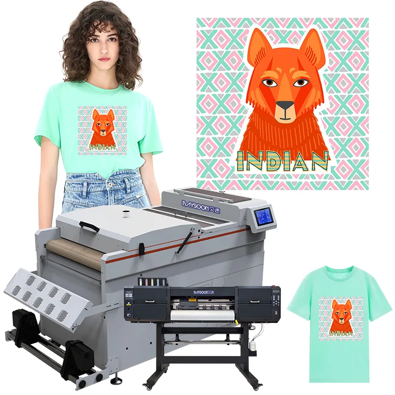 Textile Printing Machine Textiles T-shirt Printing Machine DTF Printer Digital T-Shirt Shoes Printer for Sale