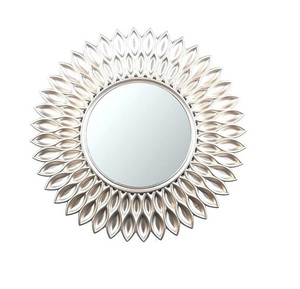 Grand miroir mural en fer galvanisé de style moderne Décoration intérieure et extérieure avec miroir Miroir mural de style miroir - Product Image 3