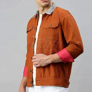 Regular Fit <b>Men</b> <b>Denim</b> <b>Jacket</b> Casual Use Lightweight Outdoor Streetwear Winter <b>Jacket</b> <b>For</b> <b>Men</b> - Product Image 3