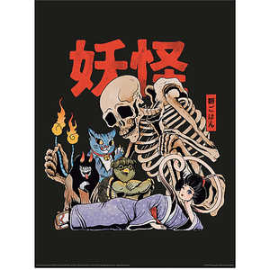 Impresión artística de Yokai Club, diseño sin hilo PPMID con elegante patrón de naturaleza muerta - Product Image 1