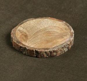 Round Drinks & Tea Coaster in Wooden Diamond Pattern Resin Coffee Marine Resin Coasters Customizable High Quality Resin - Product Image 4