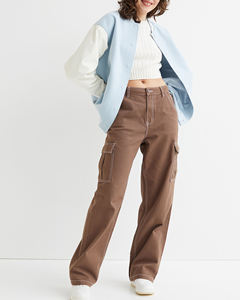 Chaqueta de béisbol ligera más Popular de 2025 para mujeres y hombres, Cazadora bomber informal Letterman con decoración bordada - Product Image 5