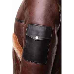 Blousons bombardiers à col montant pour hommes très vendus blousons bombardiers d'hiver pour hommes au design OEM vente en gros veste de marque pour hommes - Product Image 3