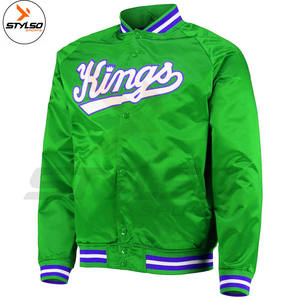 Chaqueta universitaria de satén hecha a medida al por mayor chaqueta universitaria de béisbol personalizada para la temporada de invierno - Product Image 6