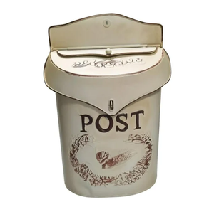 <b>Magazines</b> Parcels Storing Fencing Post Parcel Drop Box Modern Style Metal Post Mounted Galvanized Mailbox Royal Mail Post Box - Product Image 5