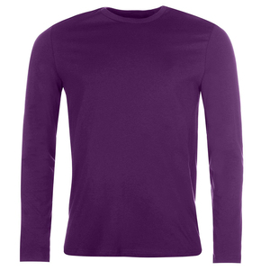 T-shirt décontracté sport personnalisé pour homme à manches longues en coton pur premium, anti-plis, séchage rapide, prix de gros abordable - Product Image 5